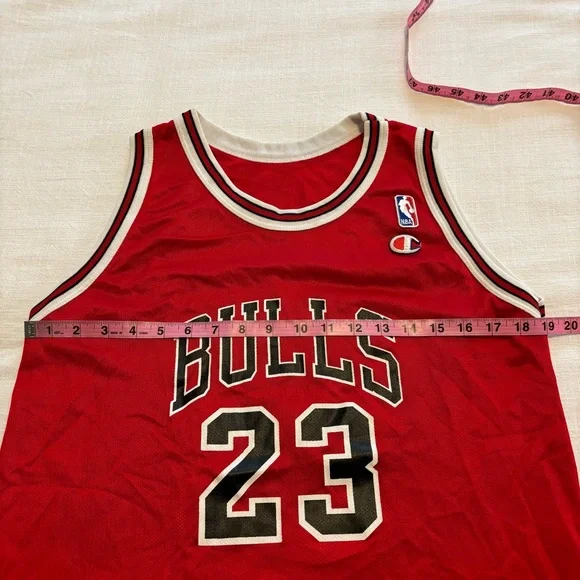 Vintage Kids Champion Chicago Bulls Michael Jordan Jersey - Picture 6 of 7